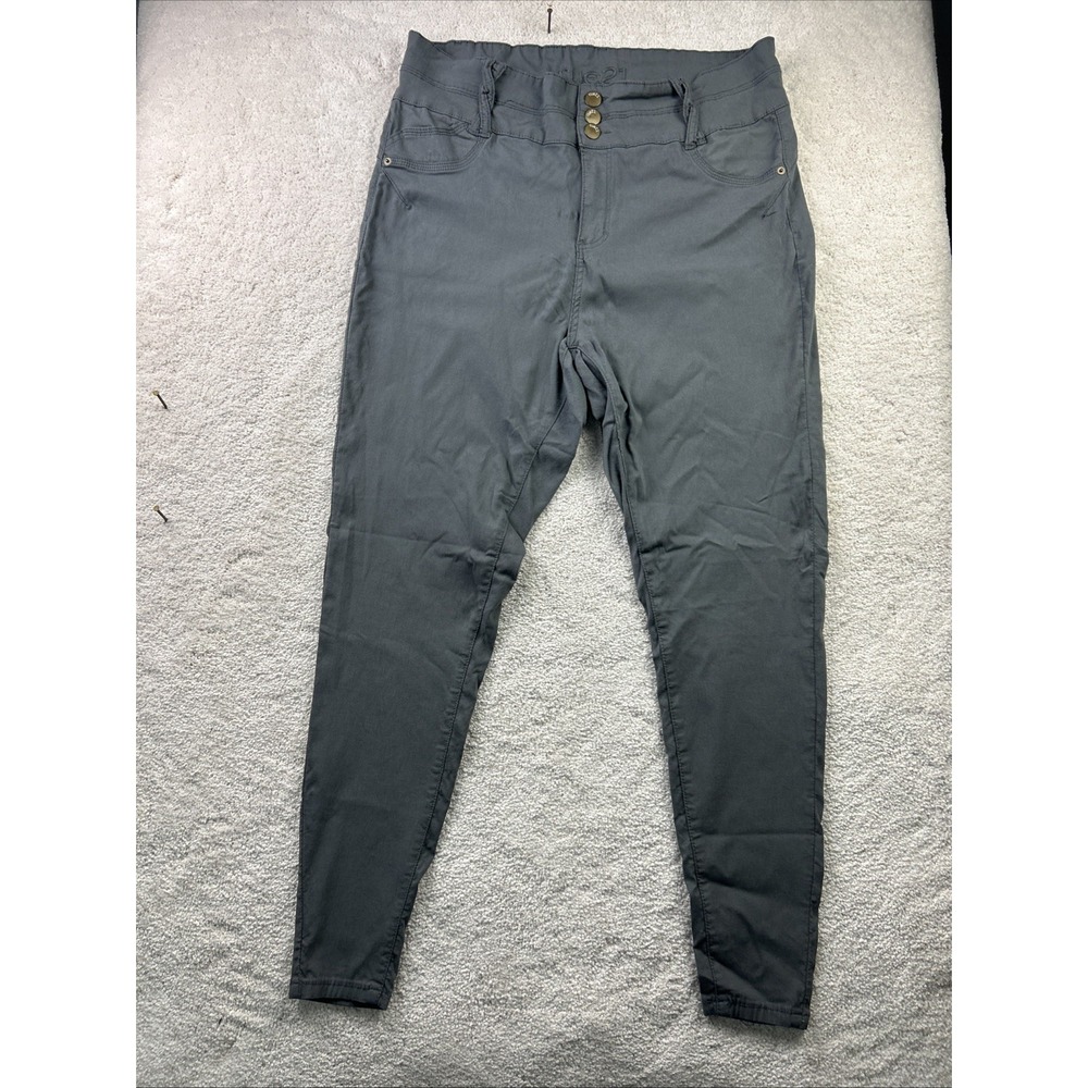 Rue 21 Super Stretch High Waisted Jegging Freedom Flex Skinny Jeans‎ Gray  20R
